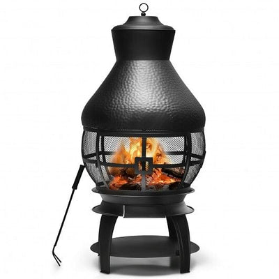 Patio Wood Burning Chimneys Fireplace - Free Shipping 