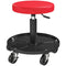 Rolling Garage Stool, 300 LBS Capacity Padded Mechanic Stool with 2.5