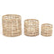 Oscar Water Hyacinth Planter – Handcrafted Natural Fiber Basket for Faux Plants by ArtiPlanto
