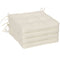 Replacement Cushions for Rattan Furniture, 4 Piece Outdoor Seat Cushion Pad for Patio Set, Cream White