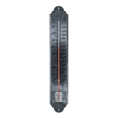 Old Zinc Thermometer 50cm 