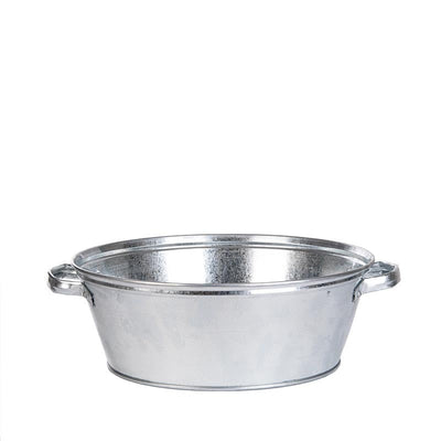 Round Zinc Tub M 