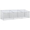 Outsunny Aluminum Cold Frame Greenhouse: Portable Raised Garden Bed with Openable Top, 71x21x20in