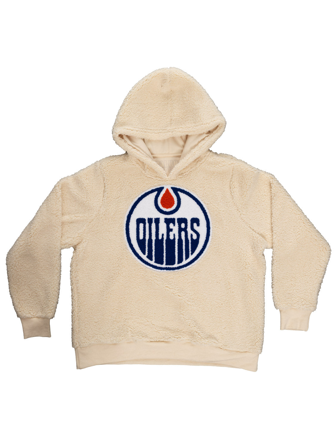 NHL Edmonton Oilers Ladies Sherpa Hoodie 
