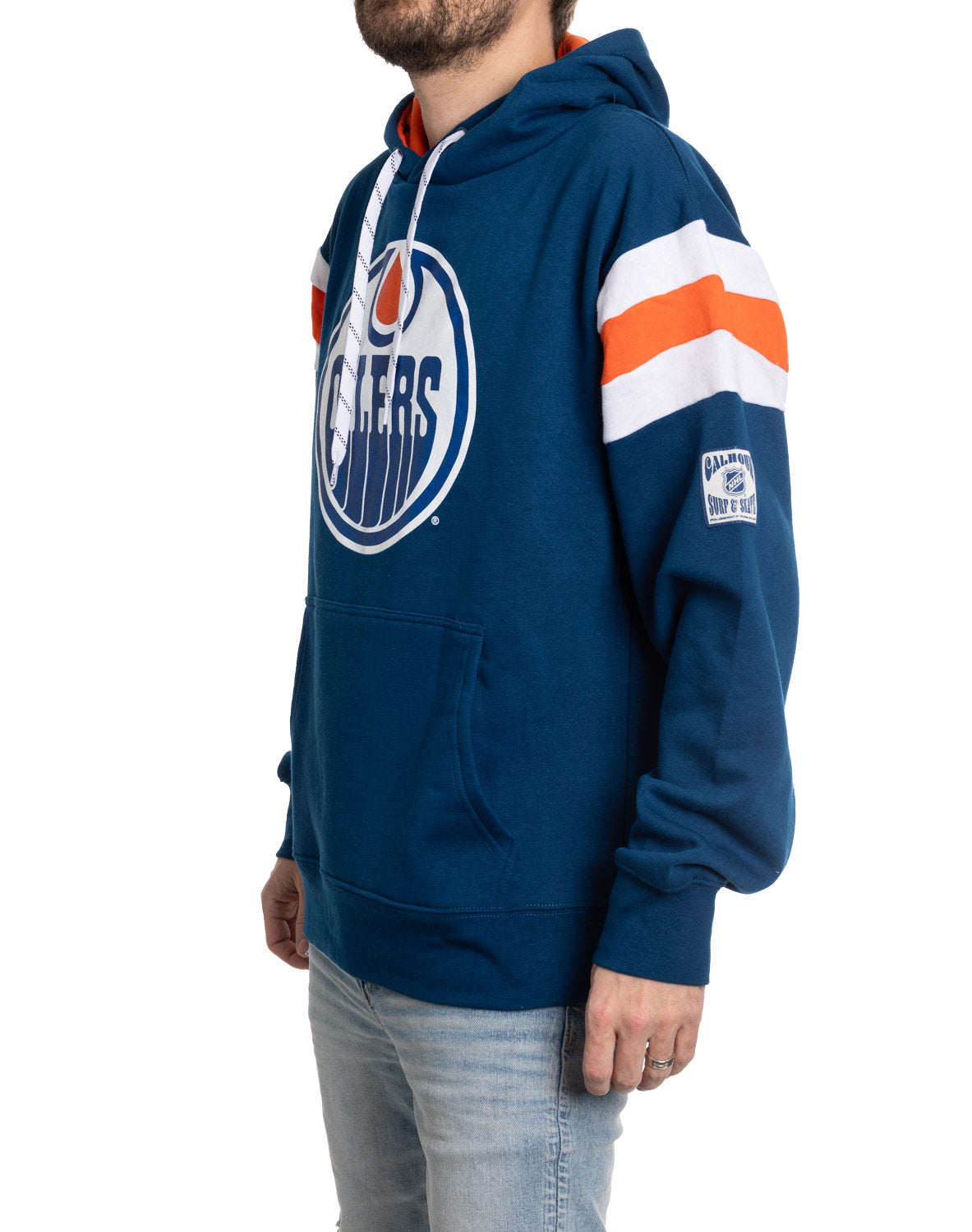 Edmonton Oilers Varsity Retro Style Hoodie 