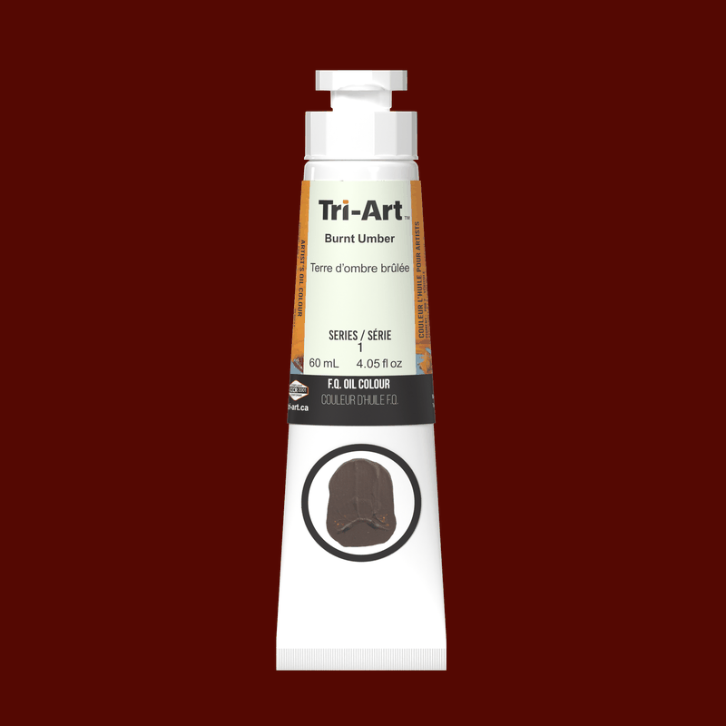 Tri-Art Oil Colours - Burnt Umber 