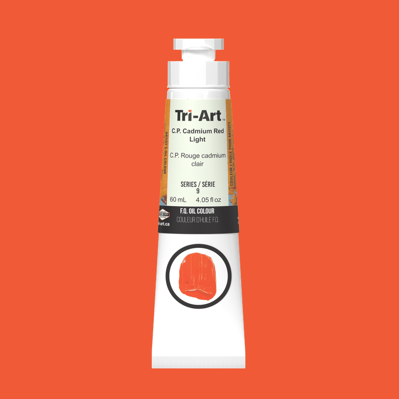 Tri-Art Oil Colours - C.P. Cadmium Red Light 