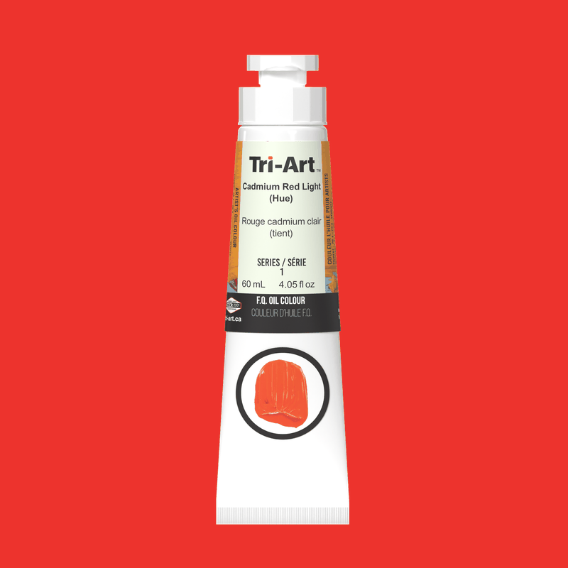 Tri-Art Oil Colours - Cadmium Red Light Hue 