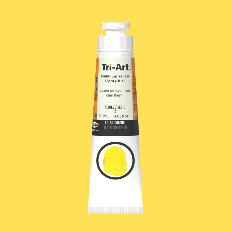 Tri-Art Oil Colours - Cadmium Yellow Light Hue 