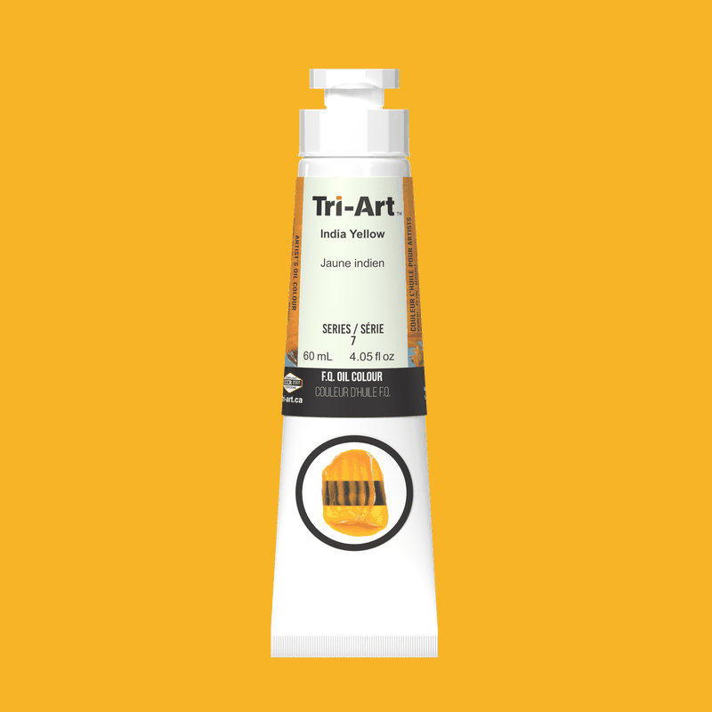 Tri-Art Oil Colours - India Yellow 