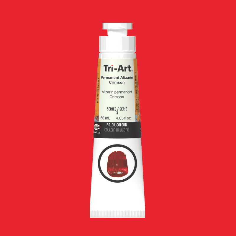 Tri-Art Oil Colours - Permanent Alizarin Crimson 