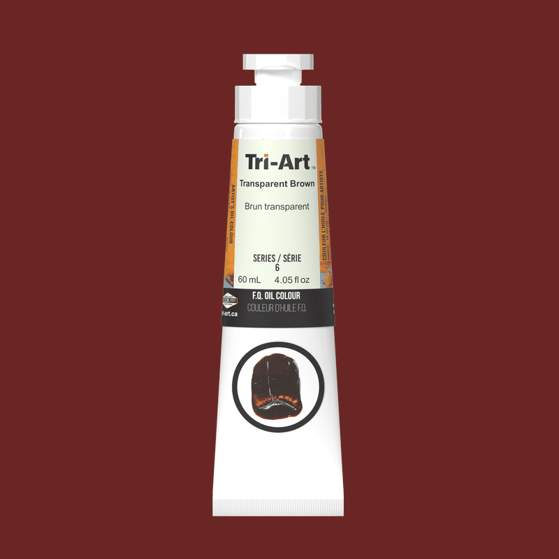 Tri-Art Oil Colours - Transparent Brown 