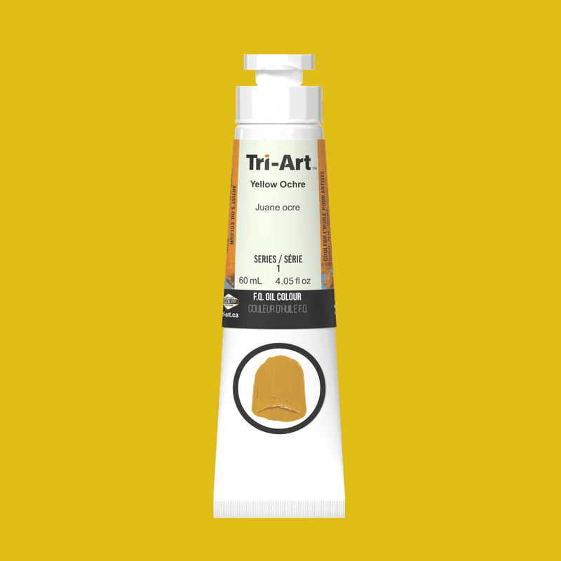 Tri-Art Oil Colours - Yellow Ochre 