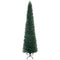 HOMCOM 7FT Artificial Christmas Tree Xmas Pencil Tree Holiday Home Indoor Decoration with Foldable Black Stand for Party, Green