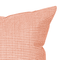 Koi Houndstooth Cushion Cover – Orange & Gold Accent, Woven Polyester-Acrylic Blend, Hand-Made in Canada