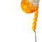 Double Hook Colorado Spinner – Orange Scale Blade Lure