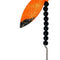 Double Hook Willow Leaf Spinner – Orange Striper Blade Lure