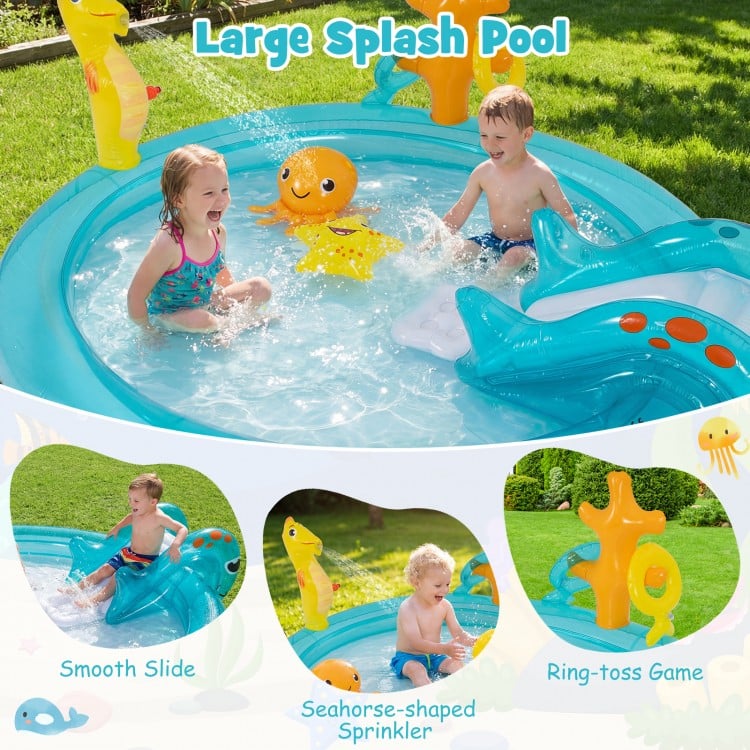 Outdoor Children Summer Water Park for Backyard and Garden