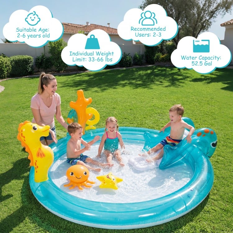 Outdoor Children Summer Water Park for Backyard and Garden