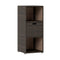 Outdoor Storage Cabinet Patio Wicker Organizer with Drawer-Brown