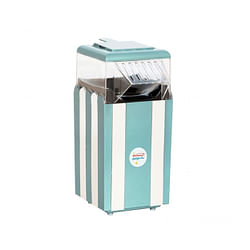 Brentwood Classic Striped 8 Cup Hot Air Popcorn Maker in Blue - Free Shipping 