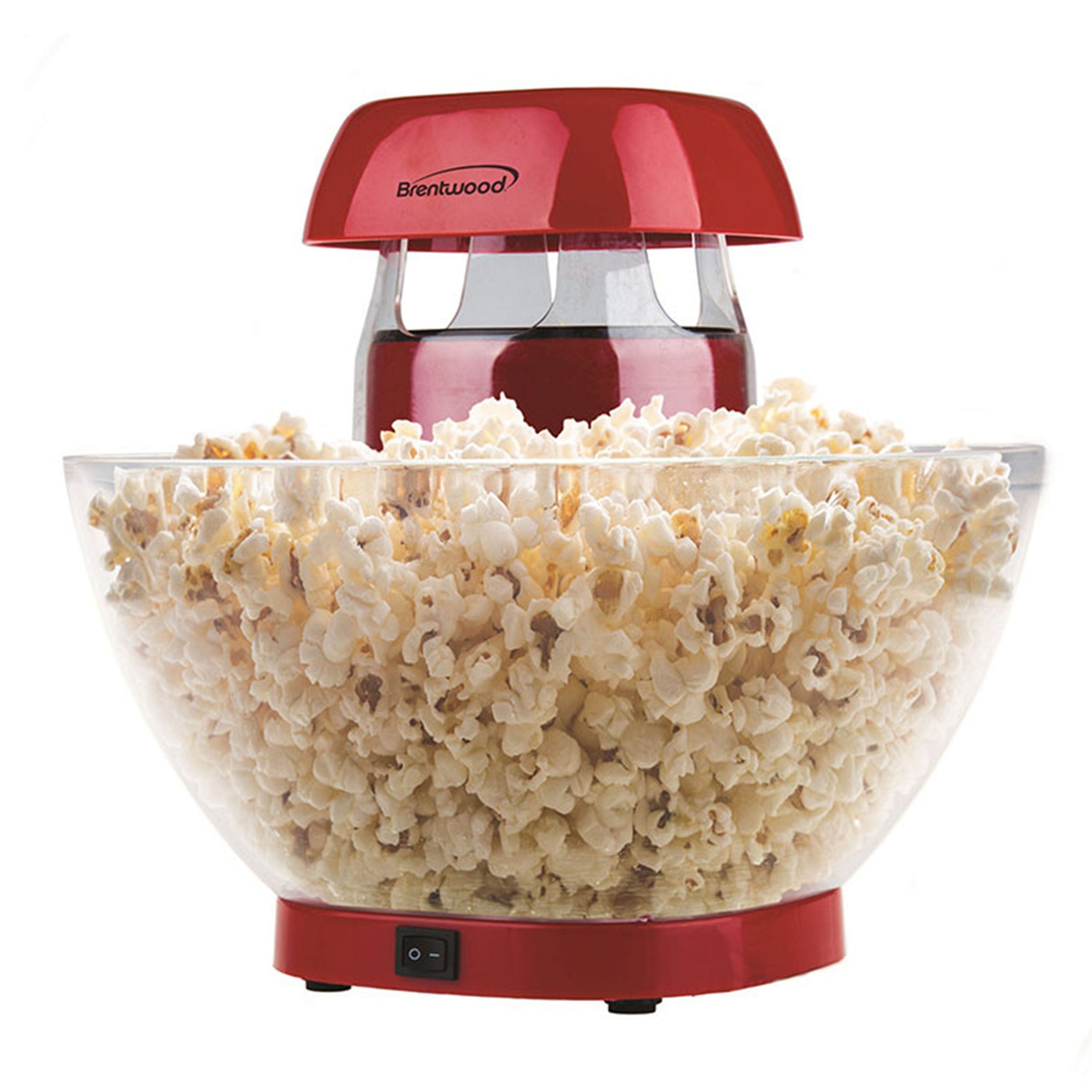 Brentwood Jumbo 24-Cup Hot Air Popcorn Maker in Red - Free Shipping 