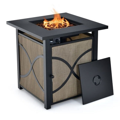 40,000 BTU Portable LP Gas Propane Fire Pit Table - Free Shipping 
