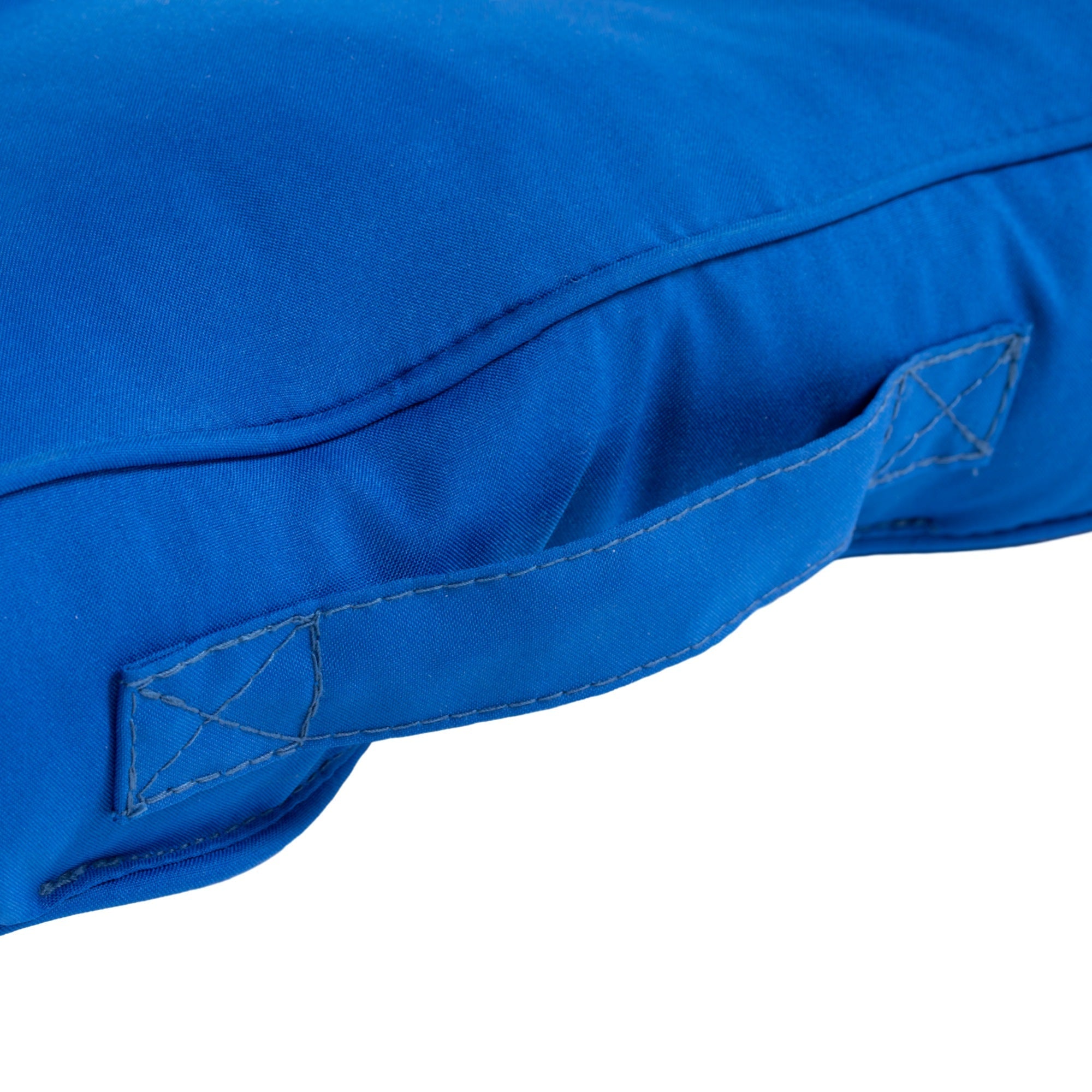 Outsunny 2-Piece Outdoor Patio Chair Cushions Set Replacement with Button Tufted Navy Blue 