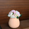 Peach Pink and Cream Artificial Peony Flower Bouquet 13