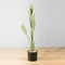 Penka 26’’ Artificial Cactus Potted Plant in Concrete Planter with White River Rocks – Realistic Faux Desert Greenery for Home or Office