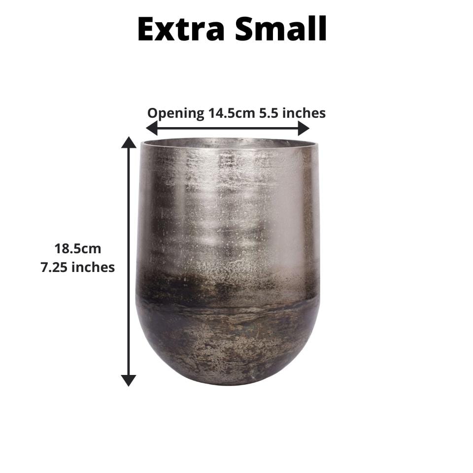 Petra - Brass Planter (Multiple Sizes) 