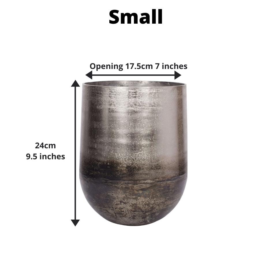 Petra - Brass Planter (Multiple Sizes) 