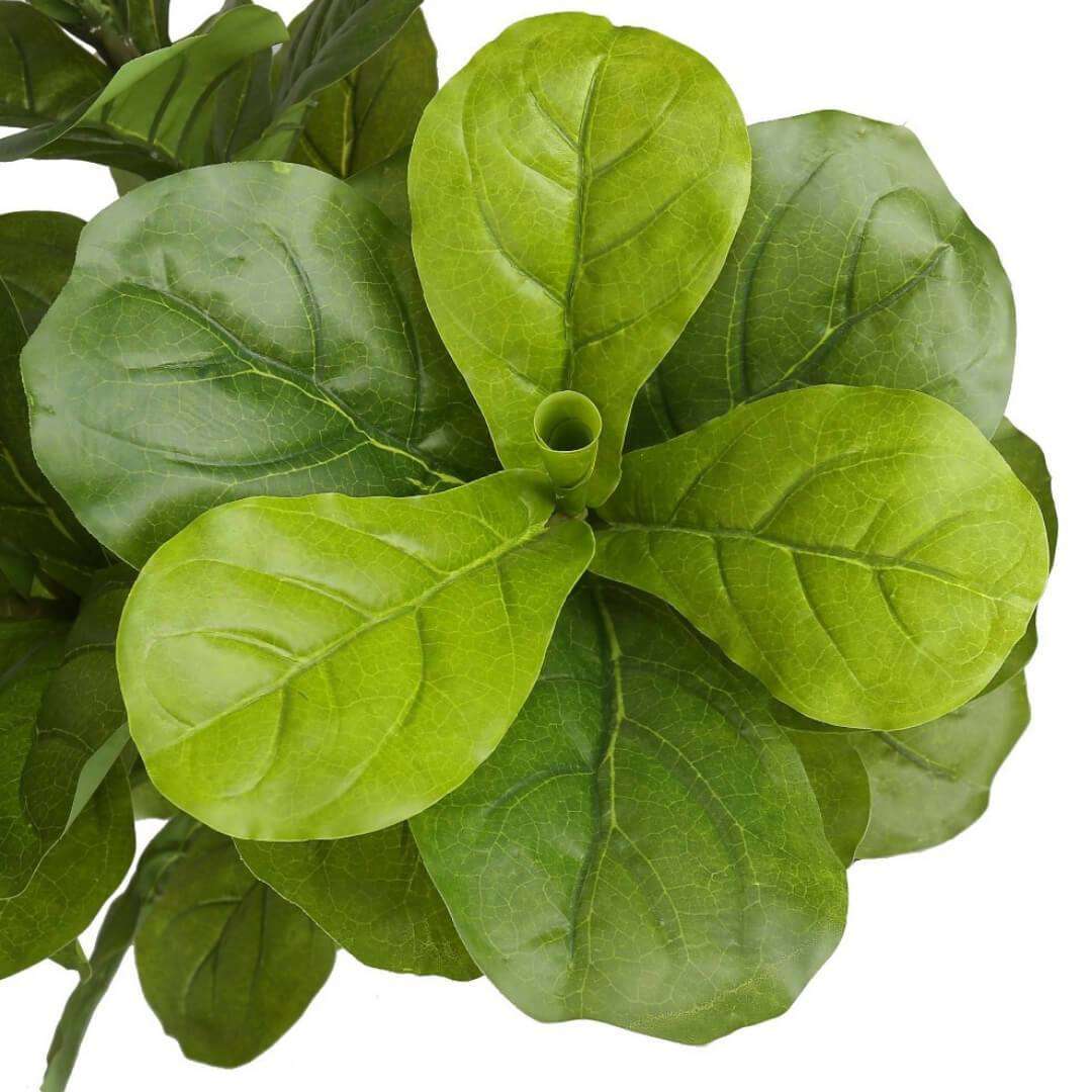 Piña Artificial Fiddle Leaf Potted Plant 5' 
