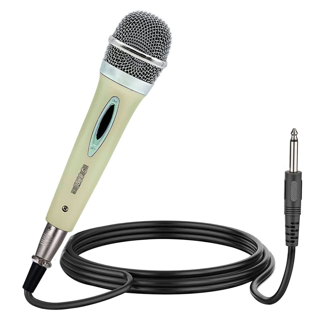 5Core Handheld XLR Dynamic Microphone – Professional Microphone for Karaoke, Singing, and Studio Use (Microfono)