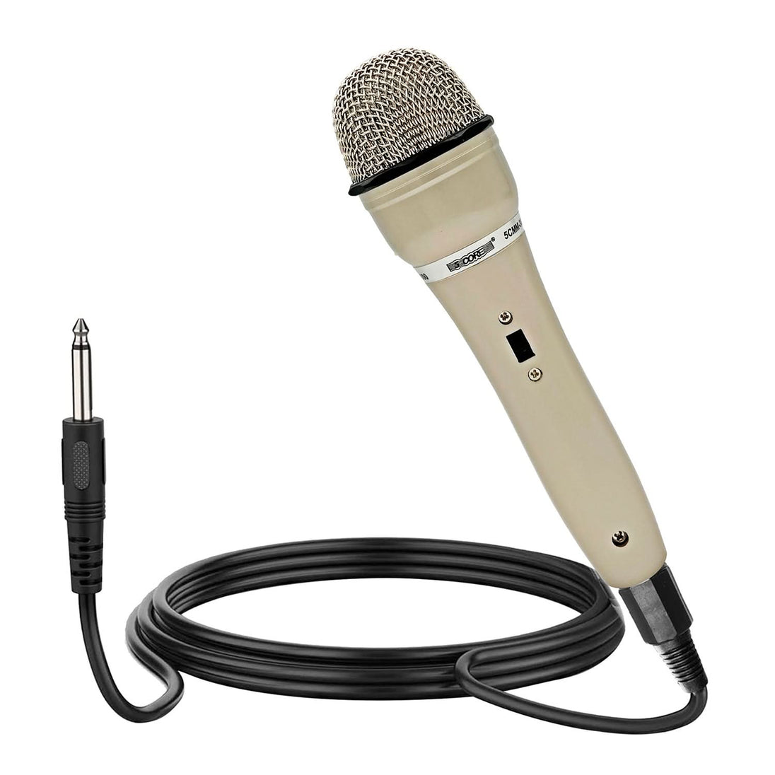 5Core Handheld XLR Dynamic Microphone – Versatile Mic for Karaoke, Singing, and Studio Recording (Microfono)