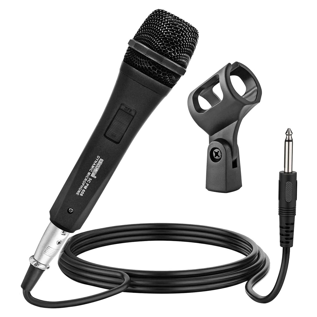 5Core Handheld XLR Dynamic Microphone – Karaoke, Singing, and Studio Mic (Microfono)