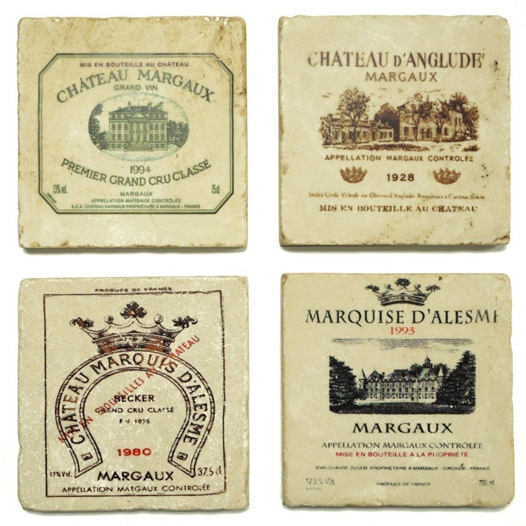 Margaux Series Set/4 Coasters 