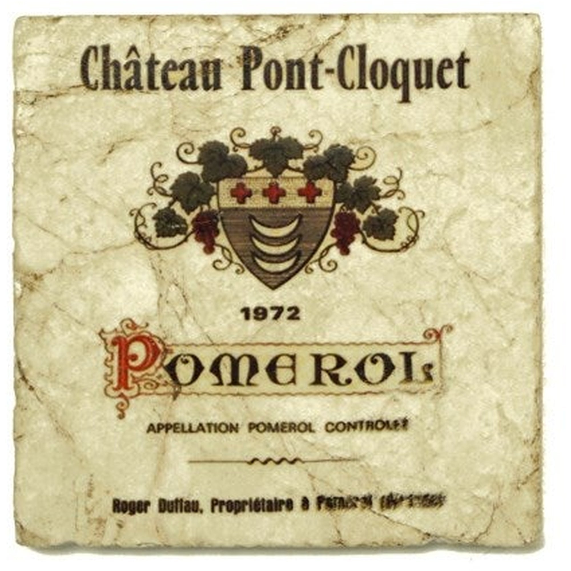 PONT-CLOQUET Set/4 Coasters 