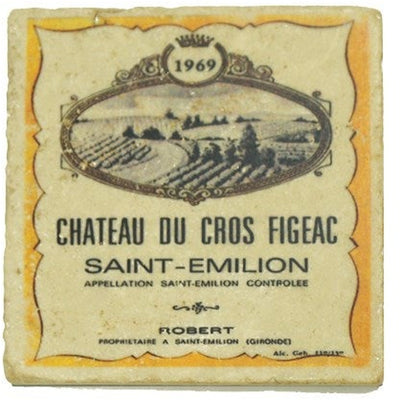 DU CROS FIGEAC Set/4 Coasters 