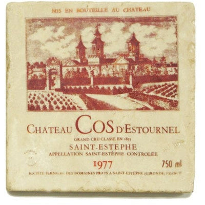COS D'ESTROUNEL Set/4 Coasters 