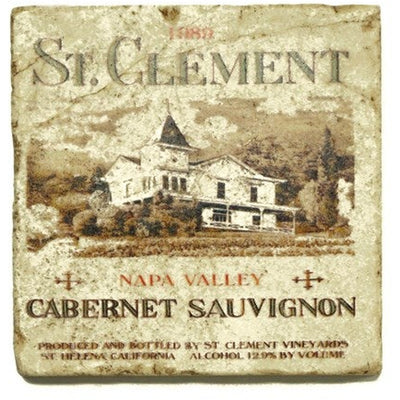 ST.CLEMENT Set/4 Coasters 