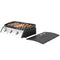 🔥 3-Burner Propane Gas Griddle Grill with Lid – Portable Outdoor BBQ (Black)