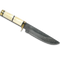 Haruto Bowie Knife - Camel Bone Handle 7.5 inch with Original leather Sheath