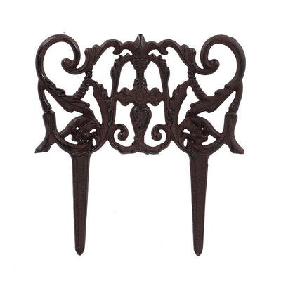 Elegant Cast Iron Lawn Fence 