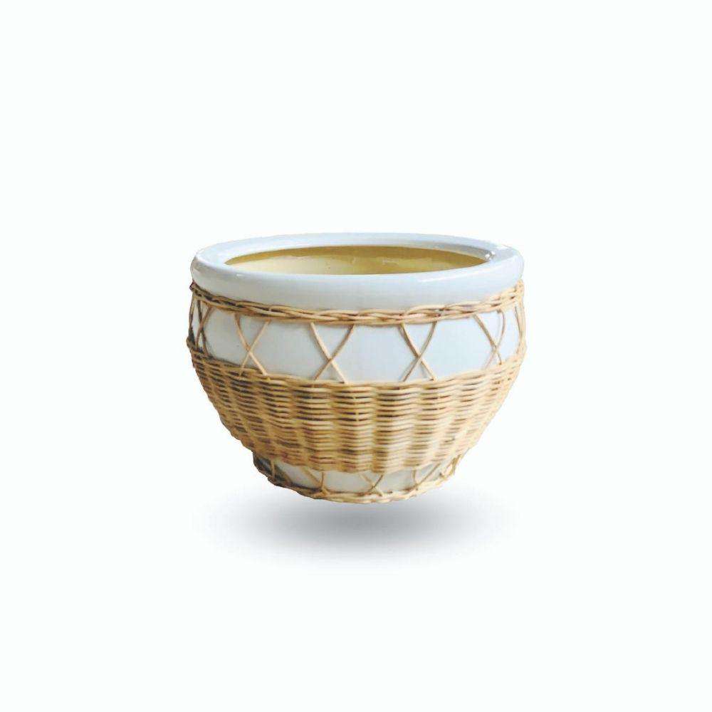 Pura Ceramic Planter 12'' 