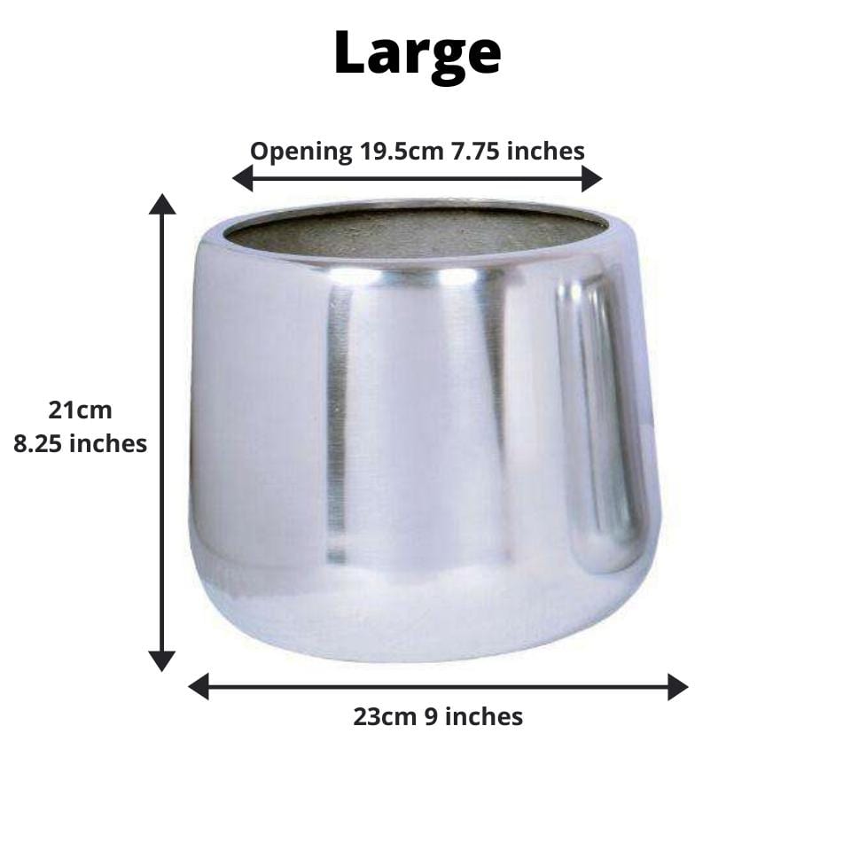 Paola - Brass Floor Planter (Multiple Sizes) 