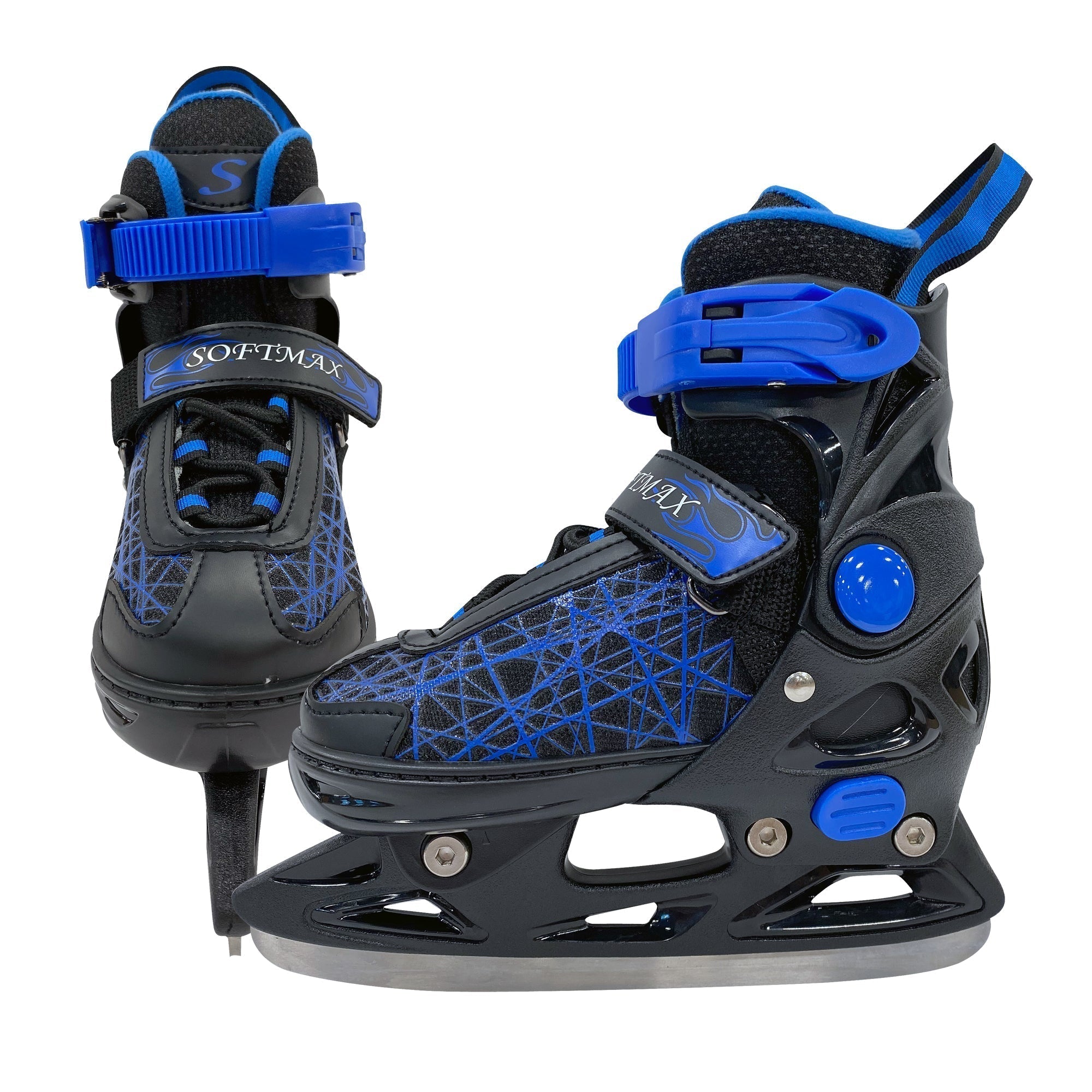 PATIN À GLACE AJUSTABLE SOFTMAX POUR ENFANT *Populaire 