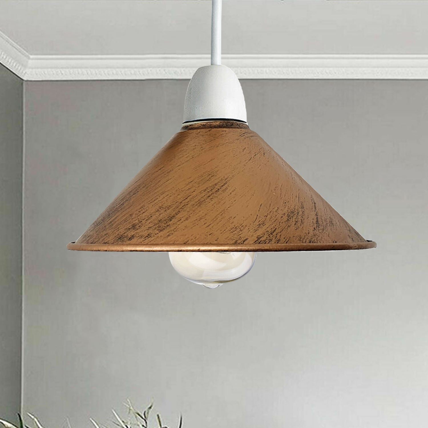 Retro Cone Pendant Lamp Shade~1111