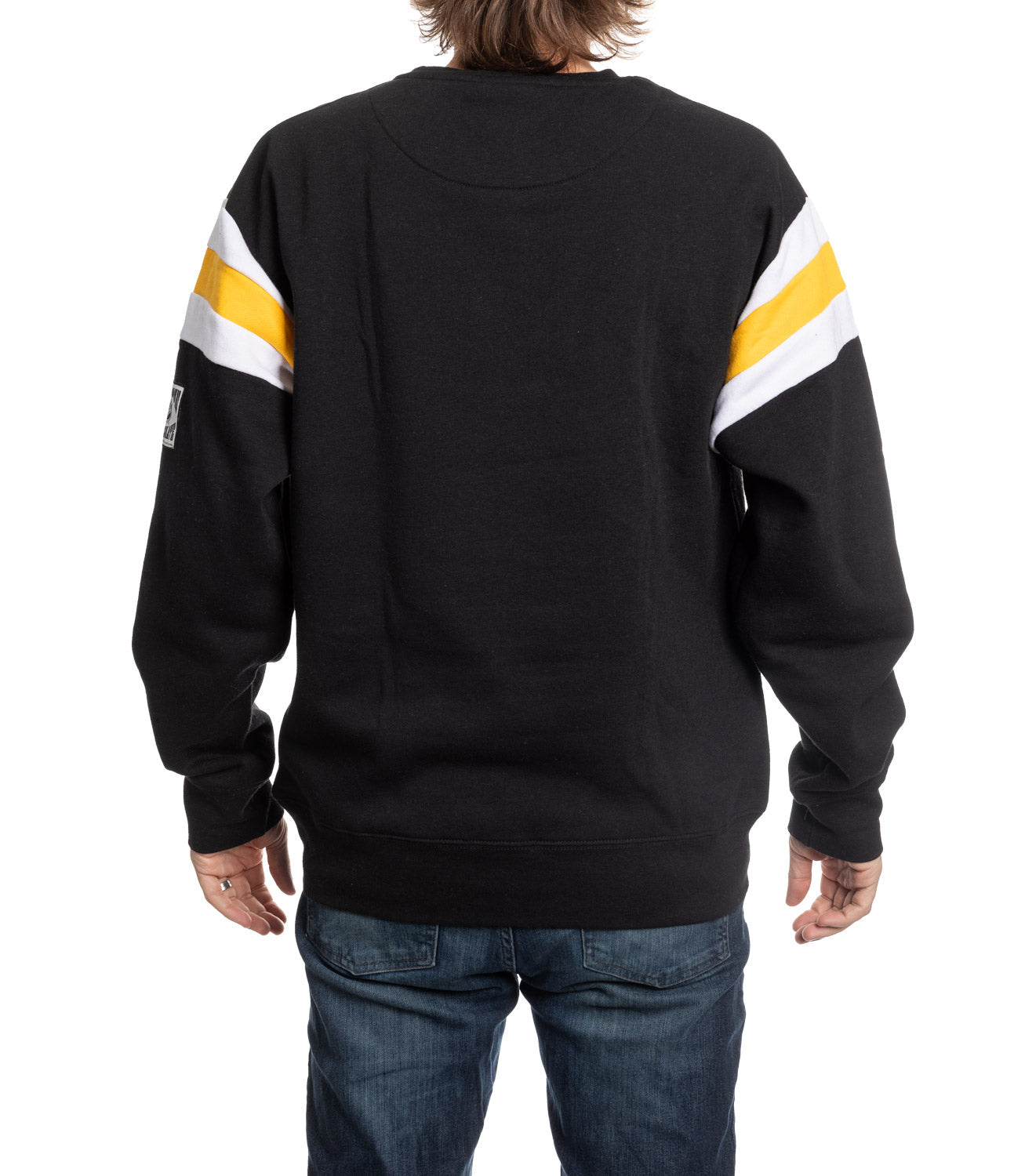Pittsburgh Penguins Varsity Retro Style Crewneck Sweater 