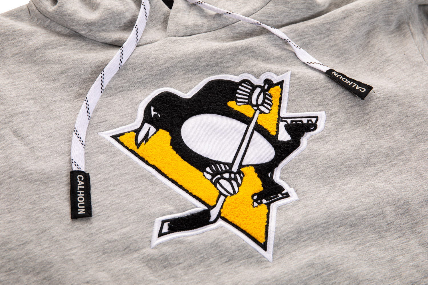 Pittsburgh Penguins "Muskoka Style" Premium Chenille Woven Logo Hoodie 
